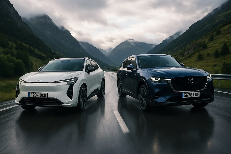 Lynk & Co 08 vs Mazda CX-60 PHEV: dos SUV híbridos enchufables grandes con enfoques distintos